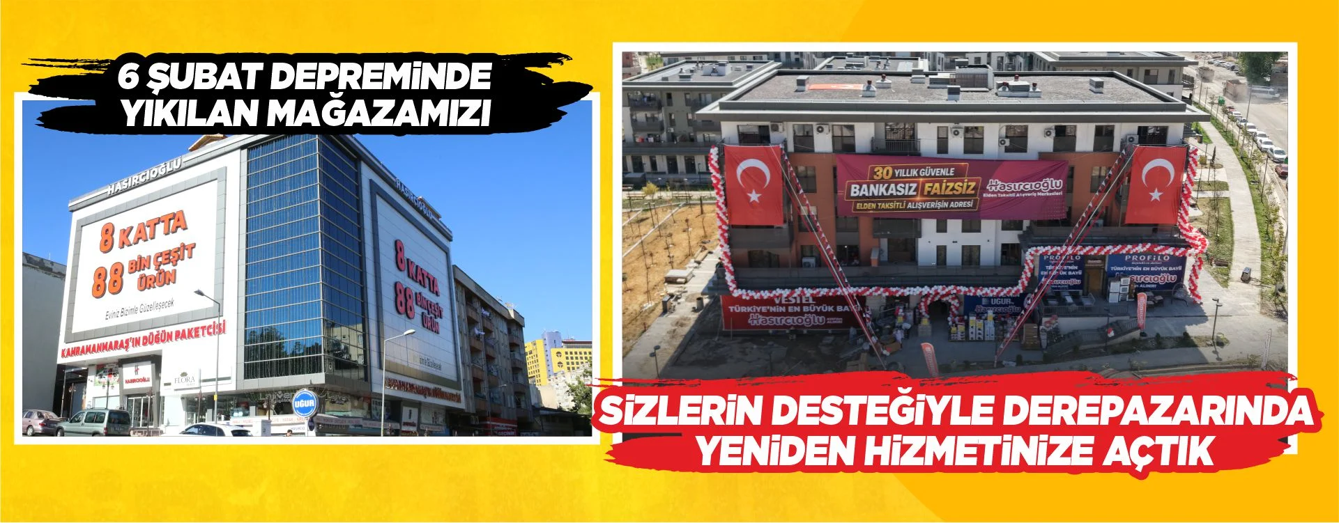Hasırcıoğlu AVM Derepazarı Mağaza Açılışı