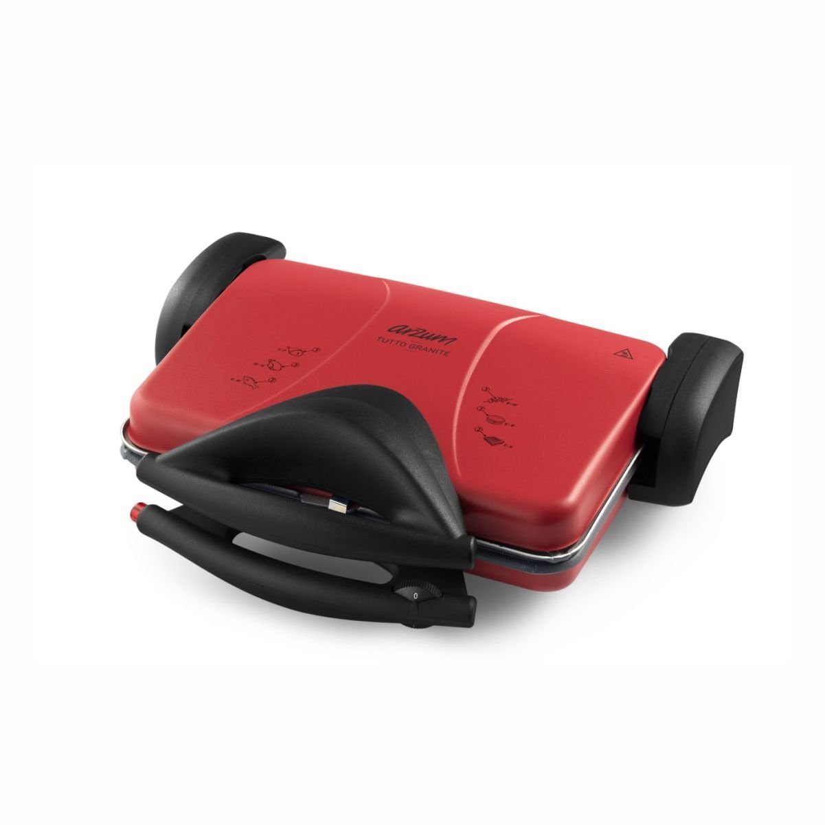 Arzum Ar2045-K Tutto Granıte Izgara Ve Tost Makinesi  Kırmızı