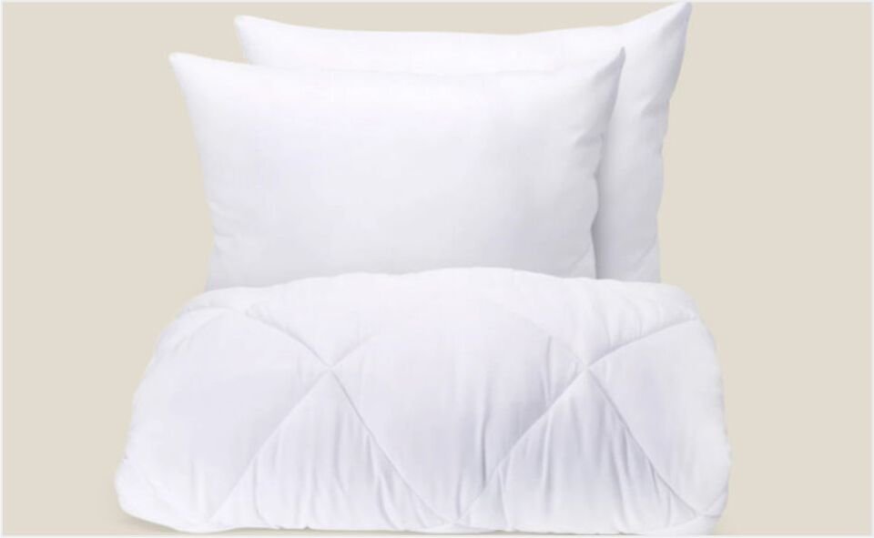 Karaca Home Microfiber Çift Kişilik Yorgan ve 2 Adet Silikon Yastık