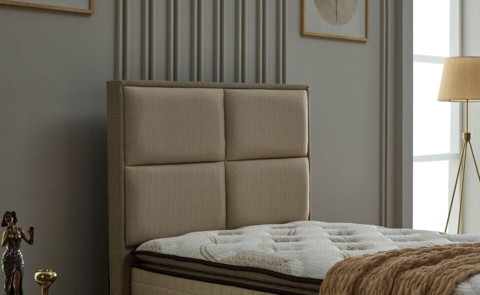 Calista 120'Lik Başlık Keten Grı