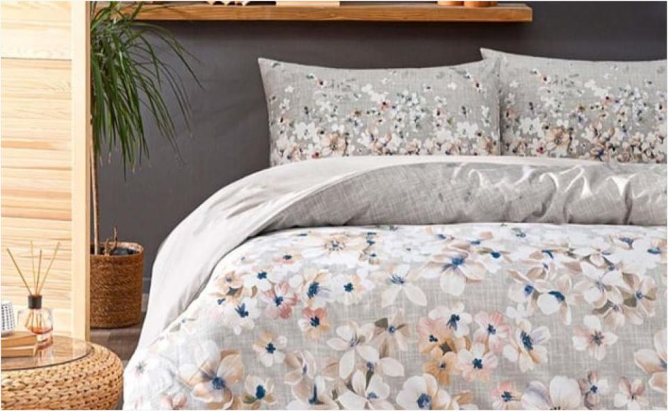 Özdilek Nevresim Takımı Çift Kişilik Sarı Flor20