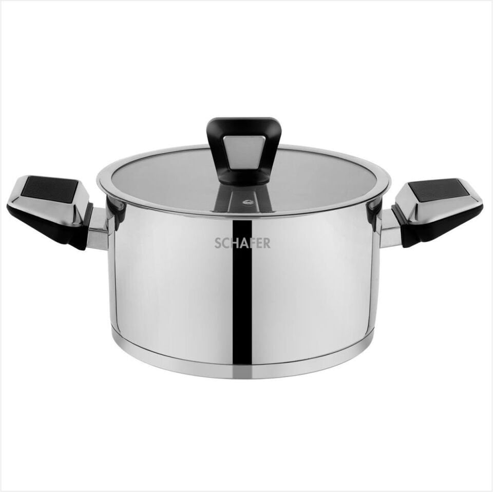 Schafer Premium Çelik Çeyiz Seti 18 Parça-Inox