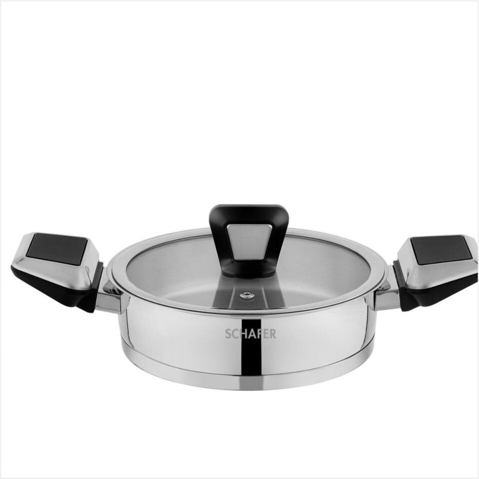 Schafer Premium Çelik Çeyiz Seti 18 Parça-Inox