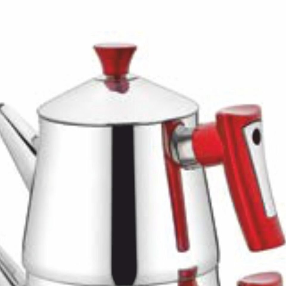 Safınox Vısıon Çaydanlık Aile Boyu Kırmızı