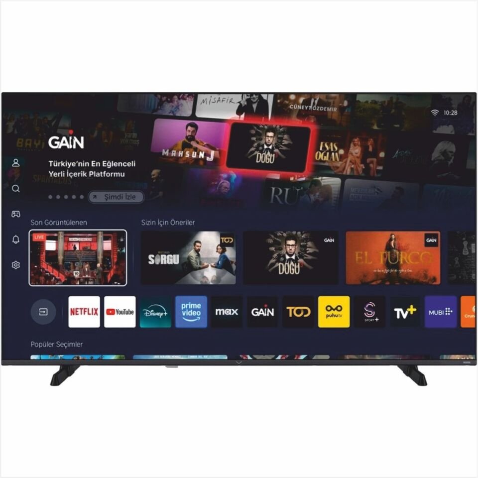 Vestel 55UV9750 4K Ultra HD 55'' 140 Ekran Uydu Alıcılı Smart LED TV