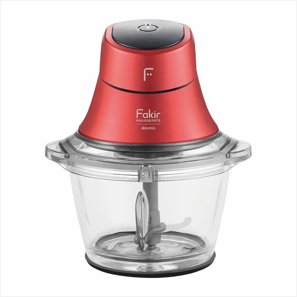 Fakir Atomic Kırmızı 600 W Cam Doğrayıcı
