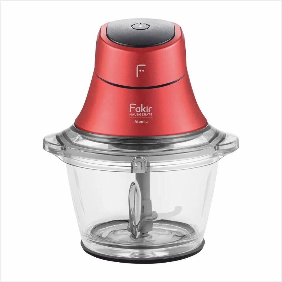 Fakir Atomic Kırmızı 600 W Cam Doğrayıcı