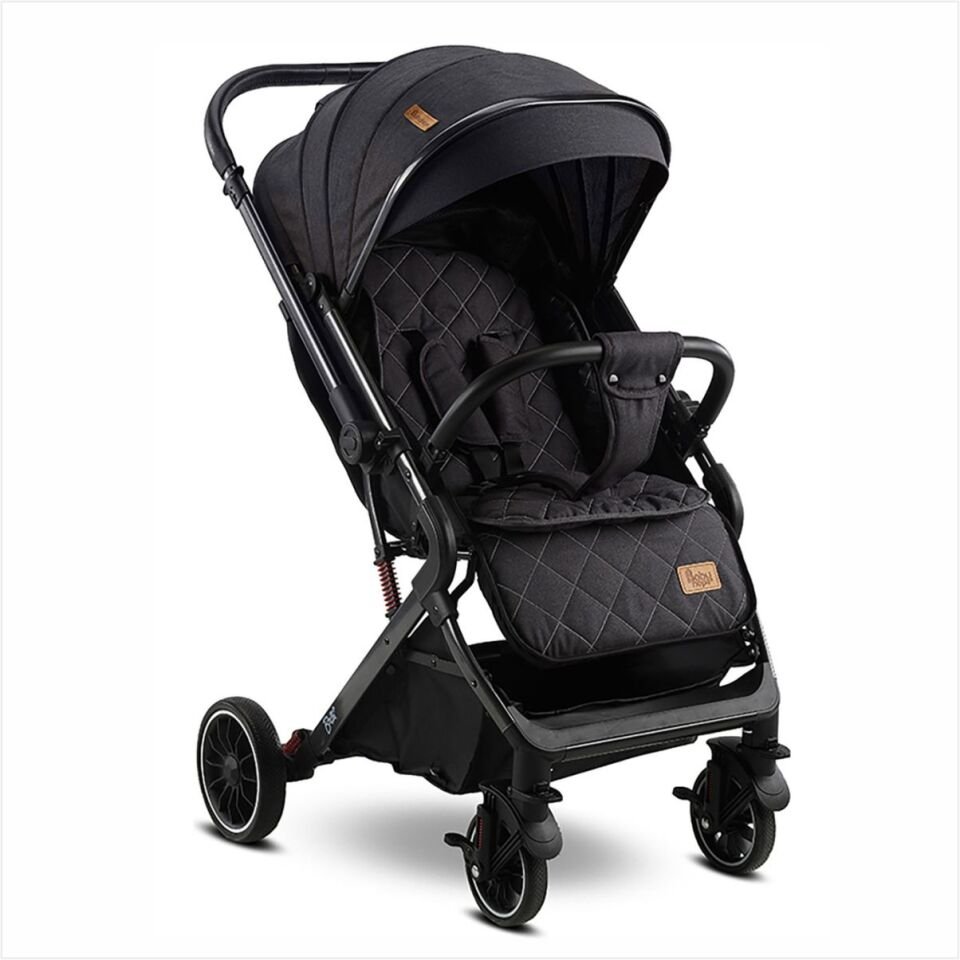 ÜMİT BH-3180 BELLA ÇİFT YÖNLÜ KABİN PUSET (SİYAH)