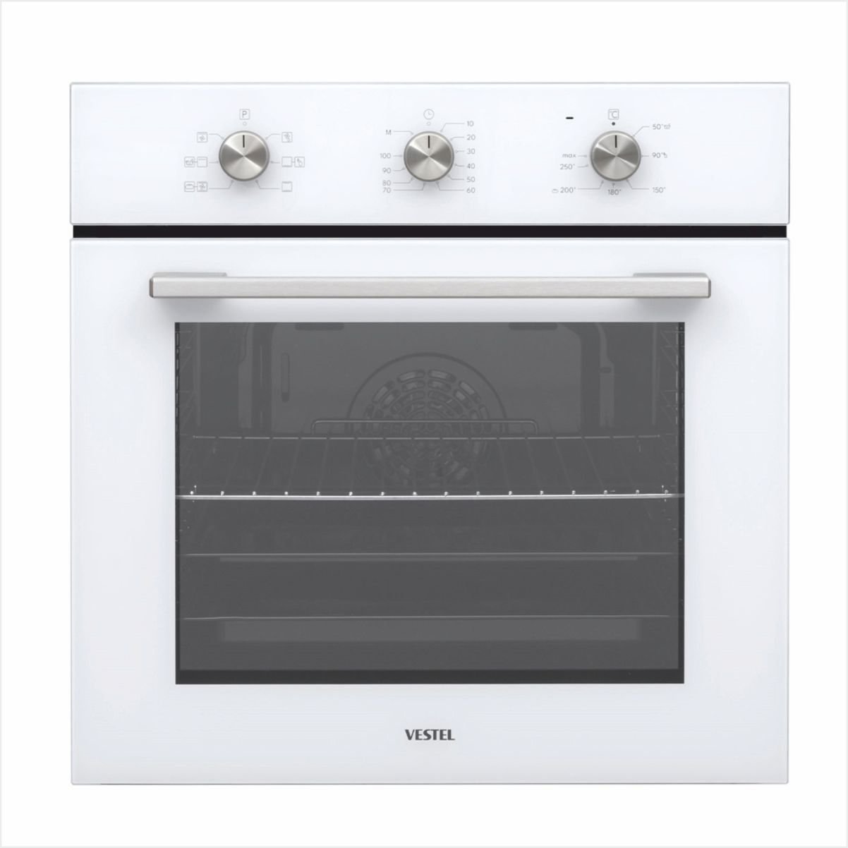 Vestel Af-5621 B Beyaz Ankastre Fırın