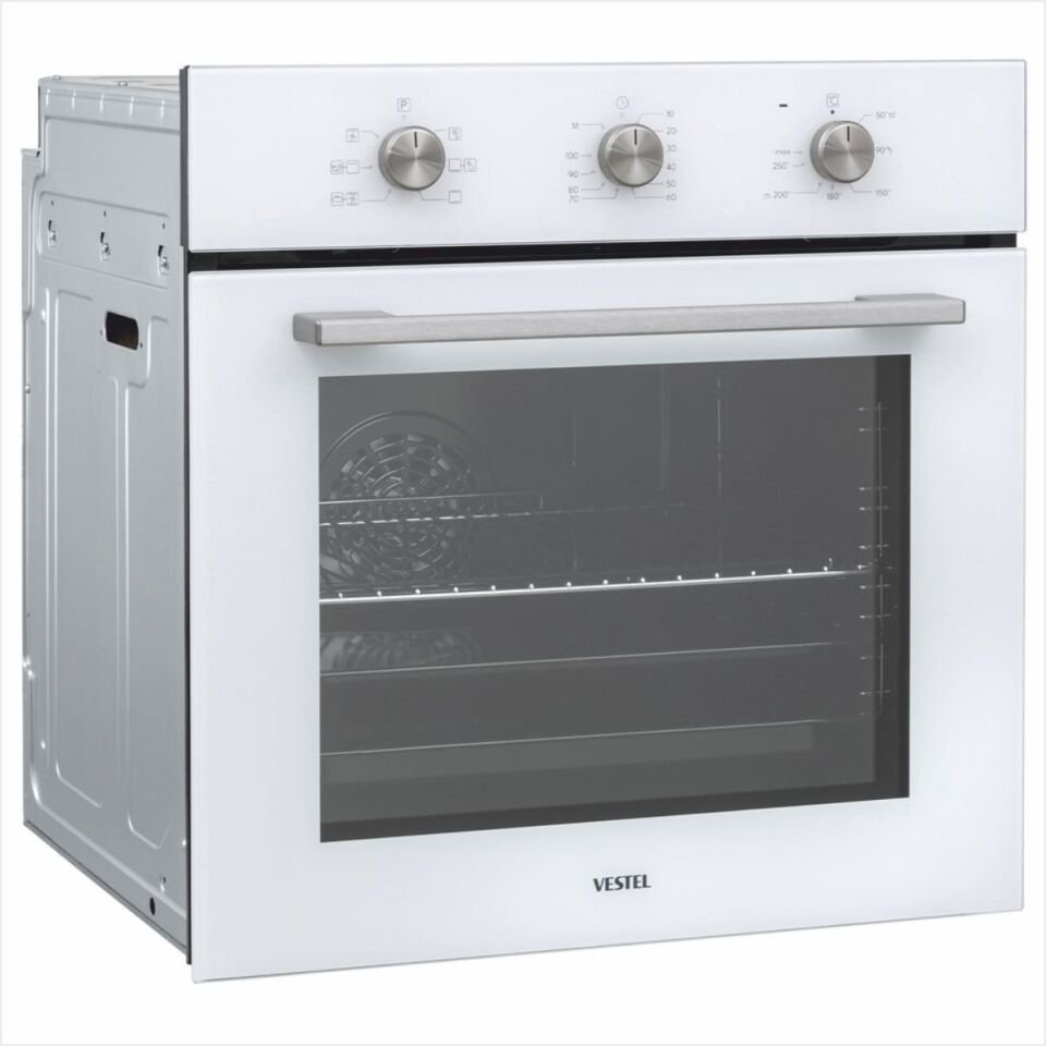 Vestel Af-5621 B Beyaz Ankastre Fırın