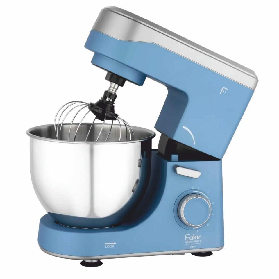 Fakir Arya Mavi 1500 W 5 lt Hamur Yoğurma Makinesi