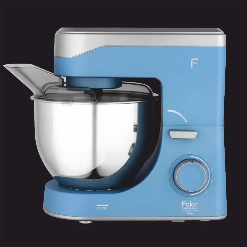 Fakir Arya Mavi 1500 W 5 lt Hamur Yoğurma Makinesi