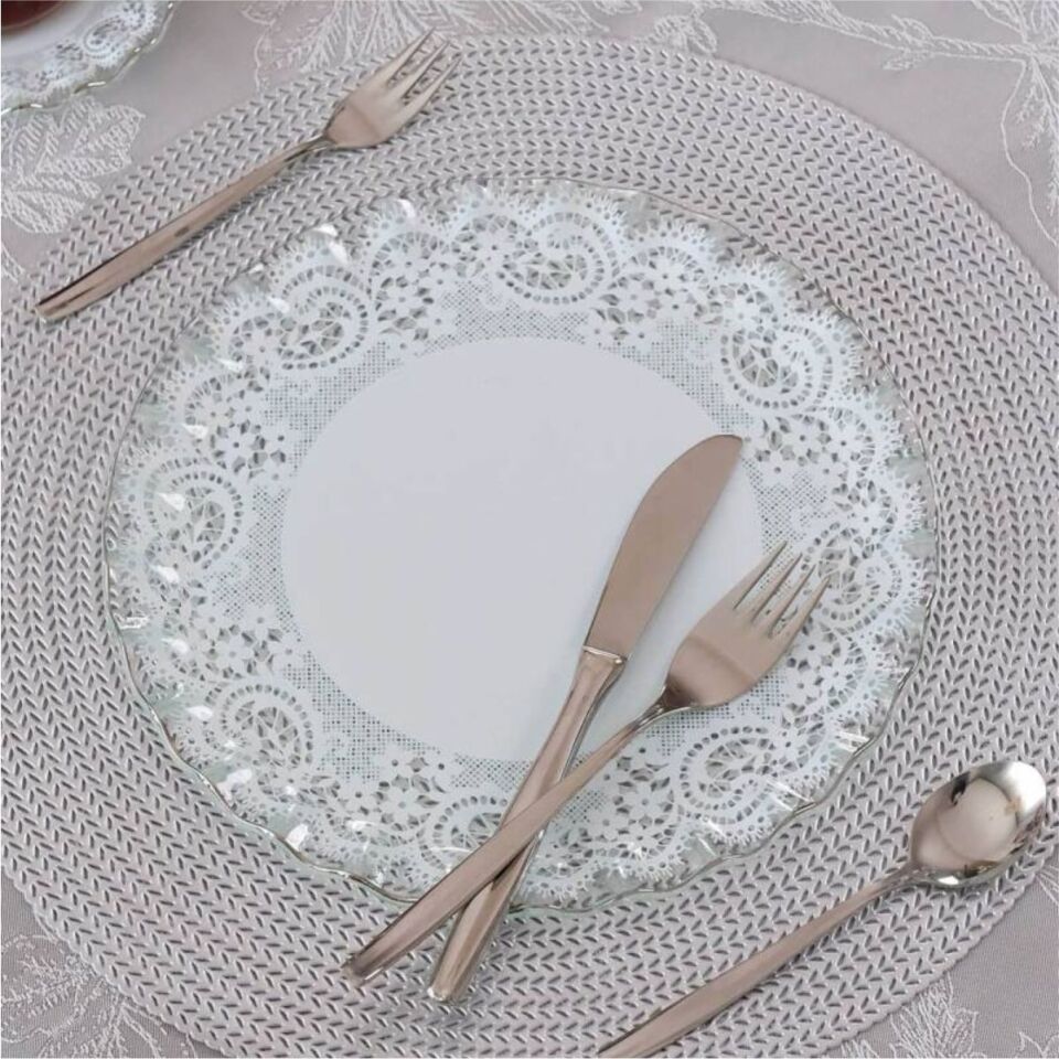 Glore Marche Platin 28 Parça Tea Time