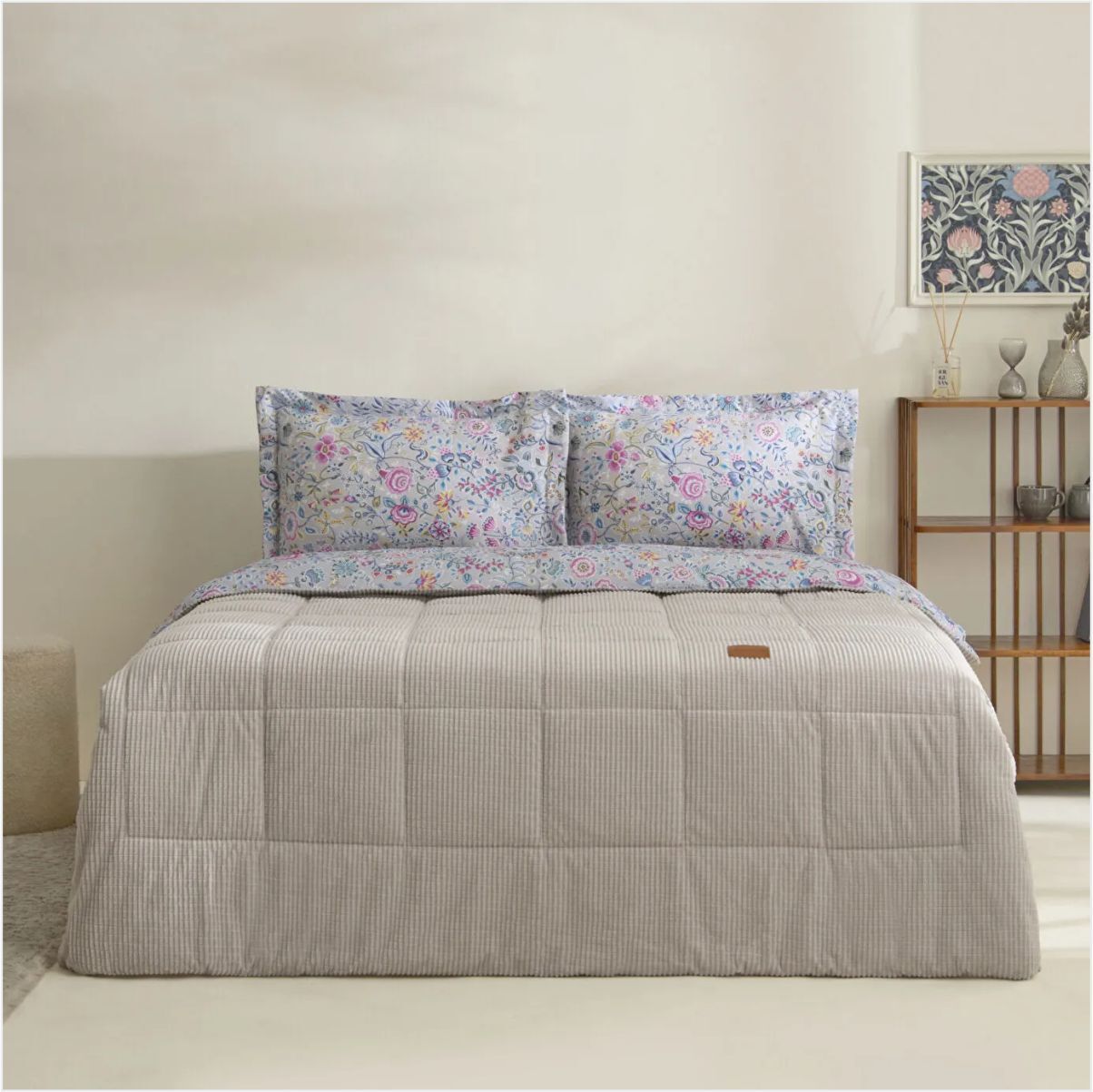 KARACA HOME ORTIZ COMFORT SET ÇİFT KİŞİLİK GRİ