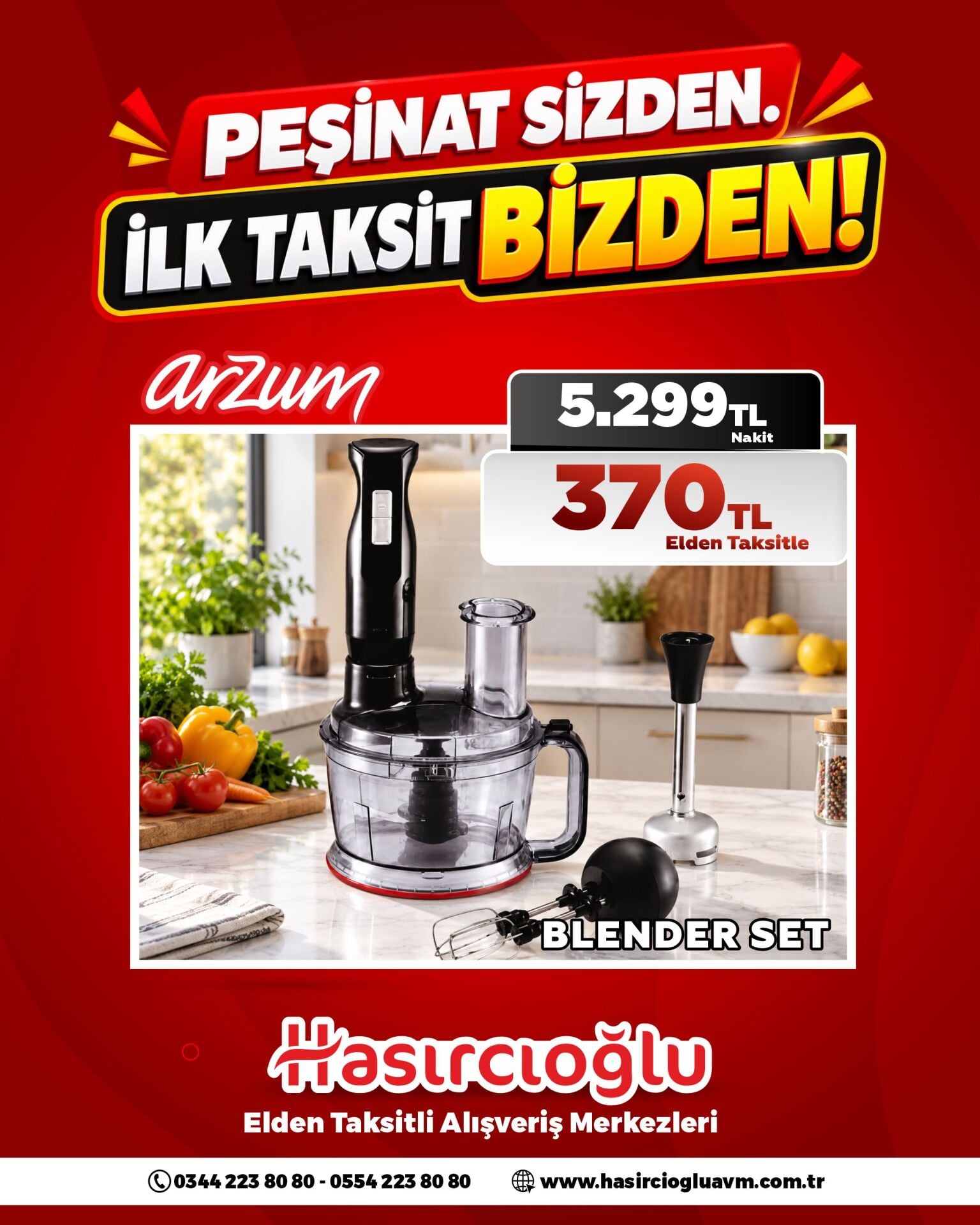 ARZUM BLENDER SET