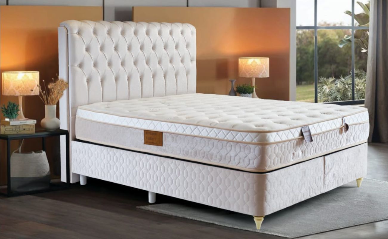 TOMA KALBEN BAZA SET 160X200 KREM