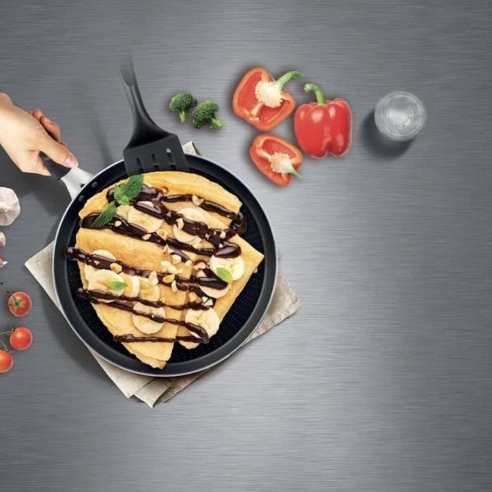 Tefal Titanyum 2X XL Force Difüzyon Tabanlı Krep Tava - 25 cm