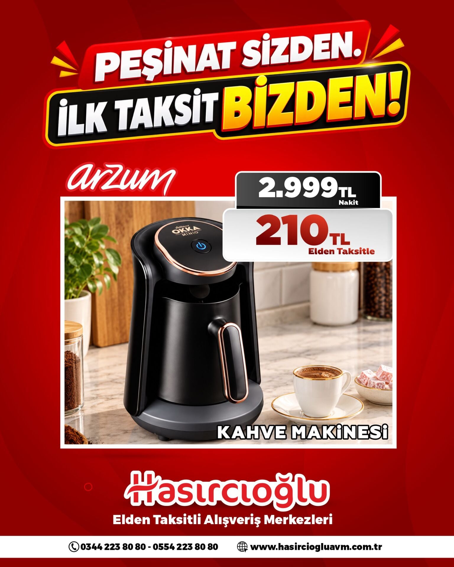 ARZUM KAHVE MAKİNASI