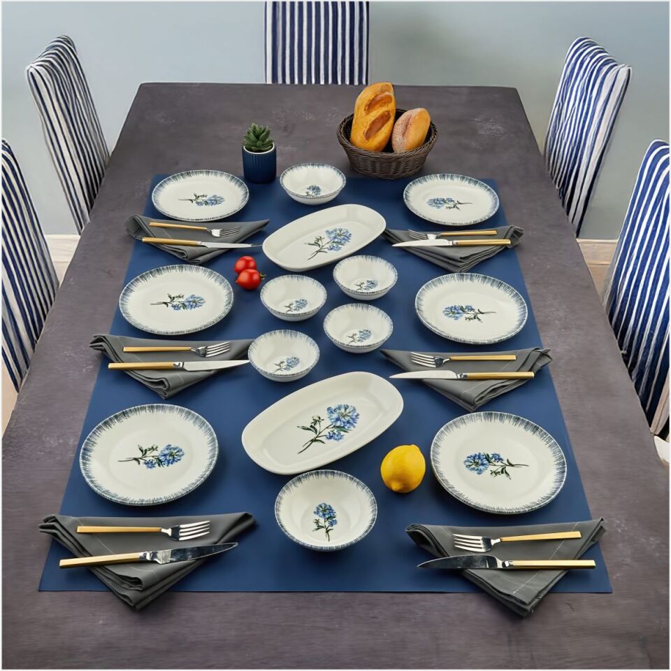 Cooker Ckr4262 Cooker 14 Parça Pure Porselen Kahvaltı Seti