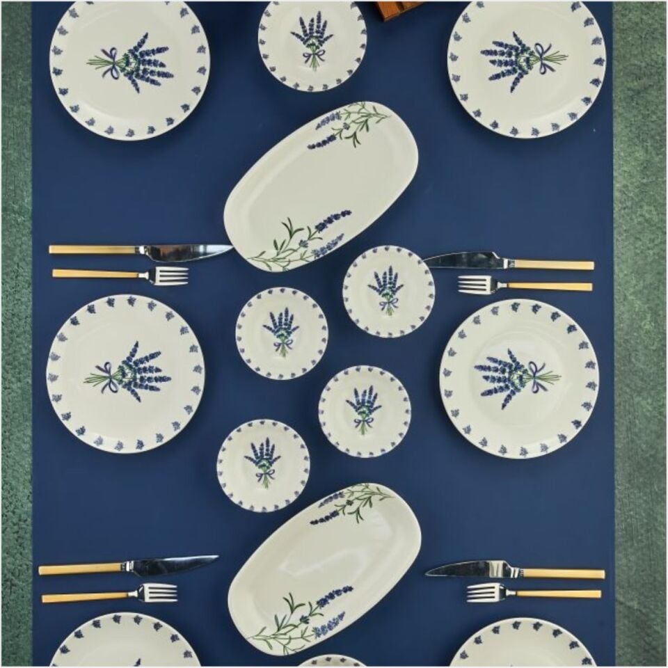 Cooker Ckr4260 Cooker 14 Parça Pure Porselen Kahvaltı Seti