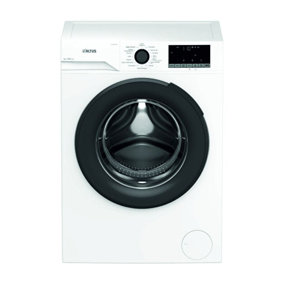 Altus Al Cm 81050 8 Kg - 1000 Devir - Inverter Motor - Beyaz Pano/Siyah Kapak