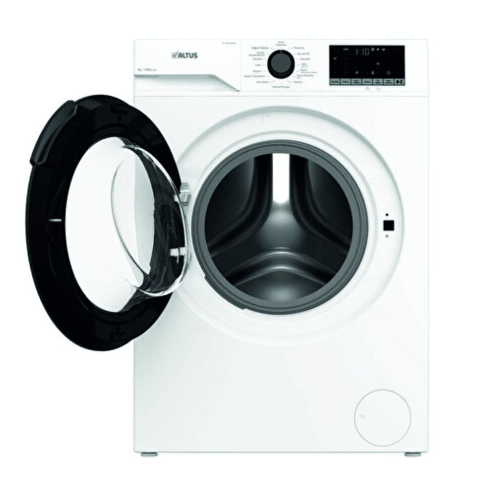 Altus Al Cm 81050 8 Kg - 1000 Devir - Inverter Motor - Beyaz Pano/Siyah Kapak