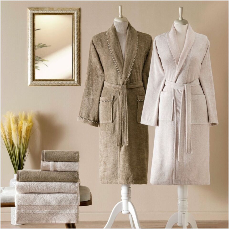 Taç Flame Bambu Classic Aile Seti Taş Kahve