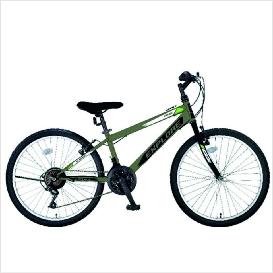 Ümit 24 Explorer M-Mtb-V-21 Srn-Erkek Bisiklet Yeşil Siyah