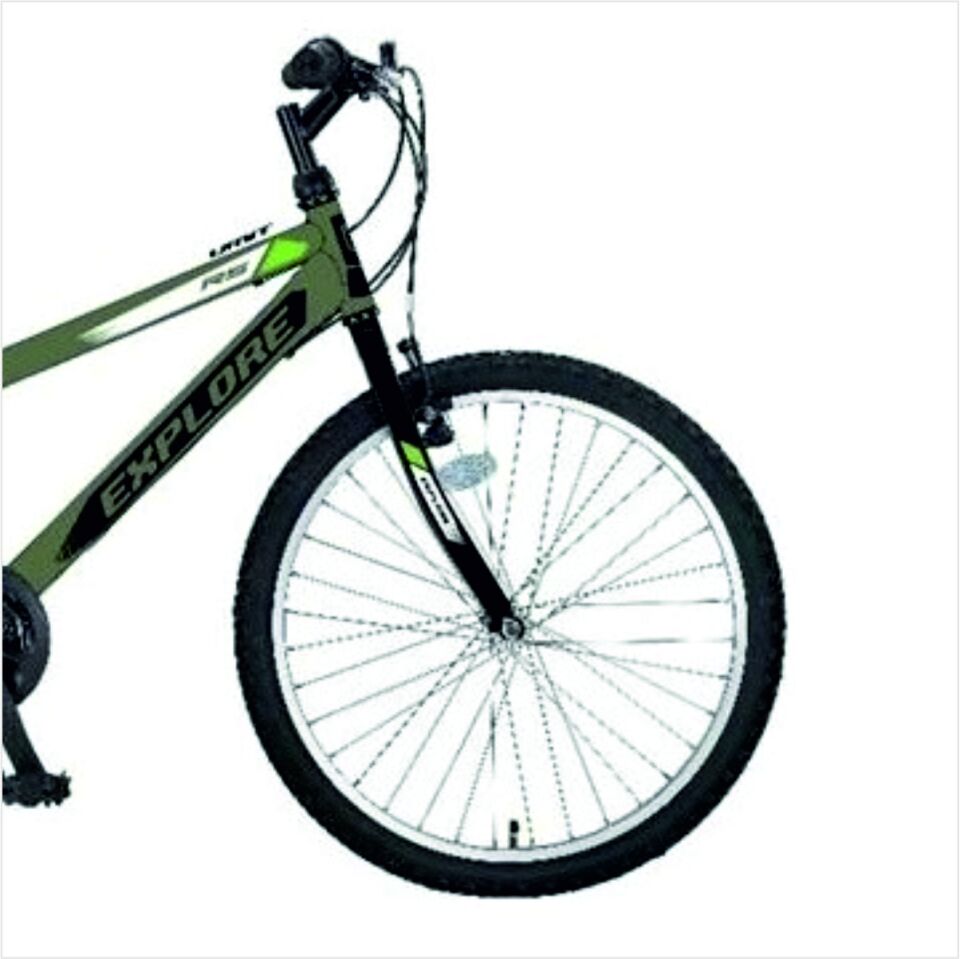 Ümit 24 Explorer M-Mtb-V-21 Srn-Erkek Bisiklet Yeşil Siyah