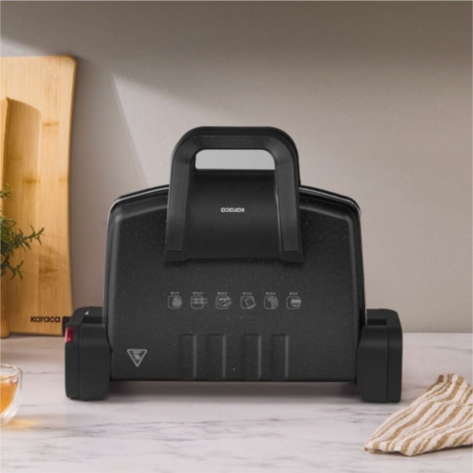 Karaca Future Çeyiz Shıny Black Tost Makinesi