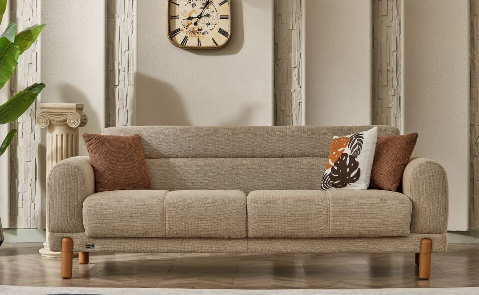 NİL ANKA AHŞAP 3 LÜ KANEPE LUI 01