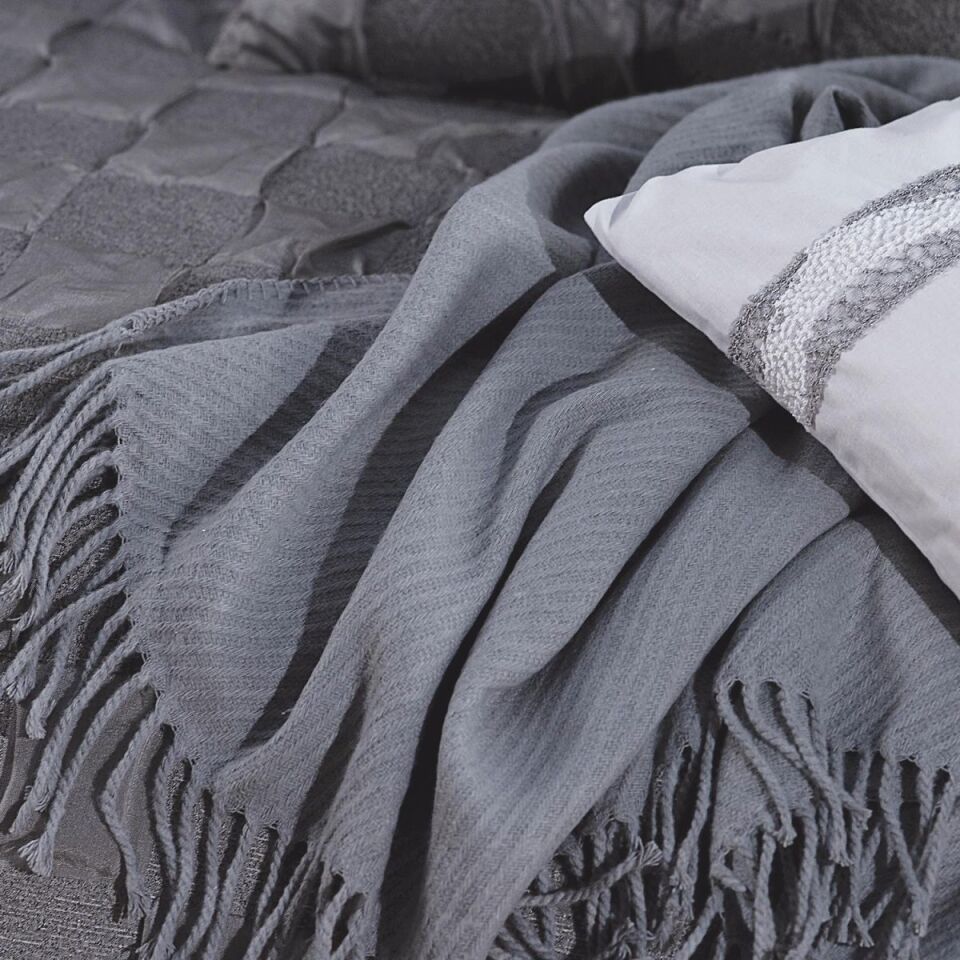 Schafer Home Moneta Çeyiz Seti 11 Parça-Gri