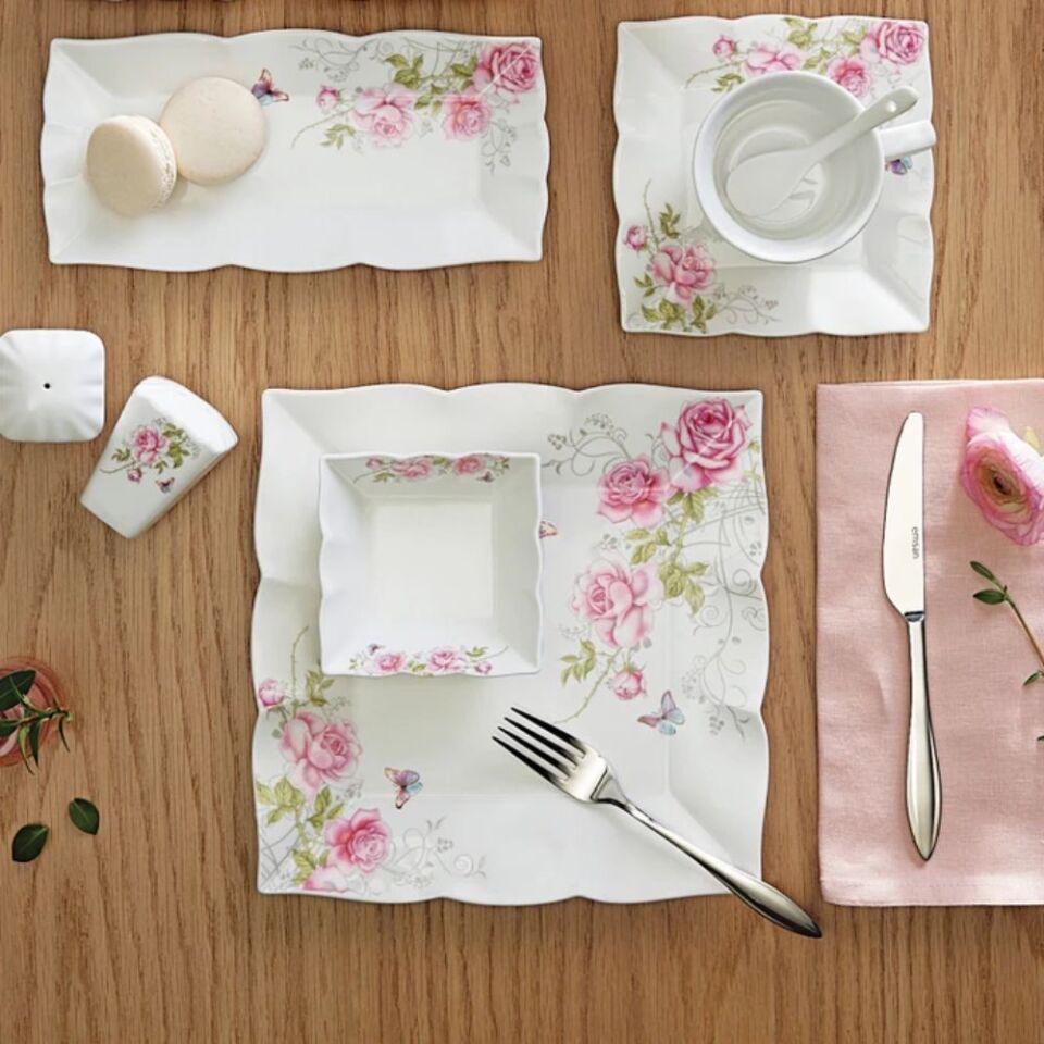Emsan Marbella Porselen 32 Parça 6 Kişilik  Kahvaltı/Servis Takımı