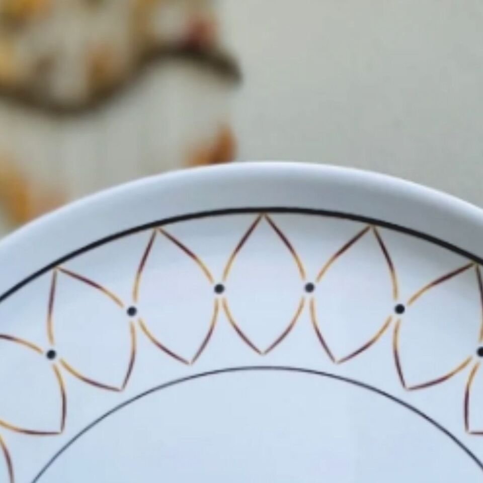 Htm Yuvarlak Orta Sunumluk Gold Jc7996-12.5