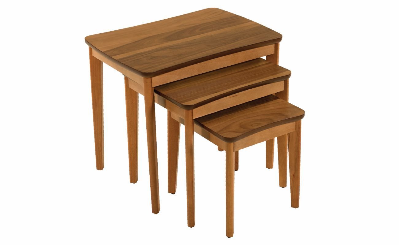 Furax Otantik Zigon Sehpa Ceviz/Ceviz