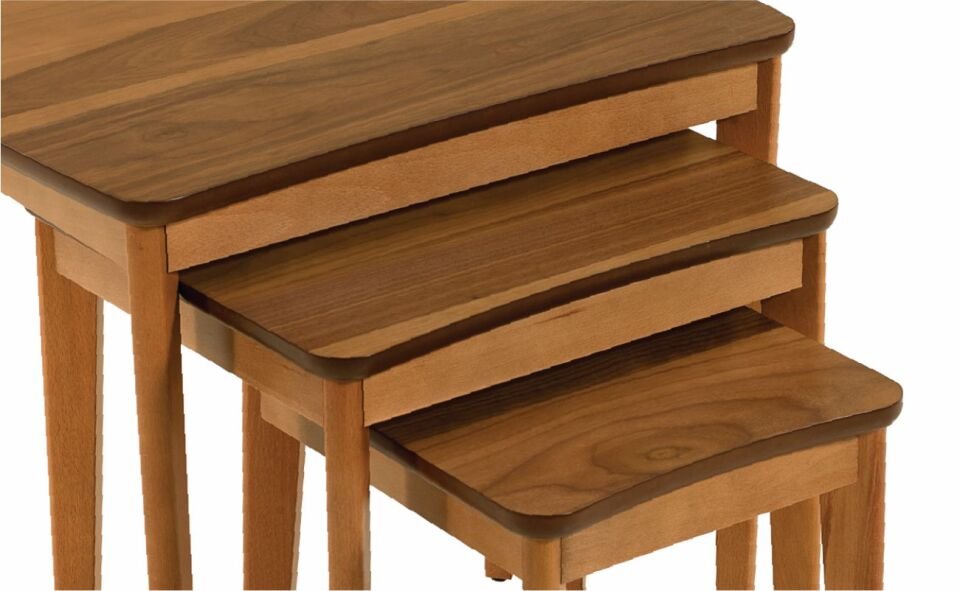 Furax Otantik Zigon Sehpa Ceviz/Ceviz