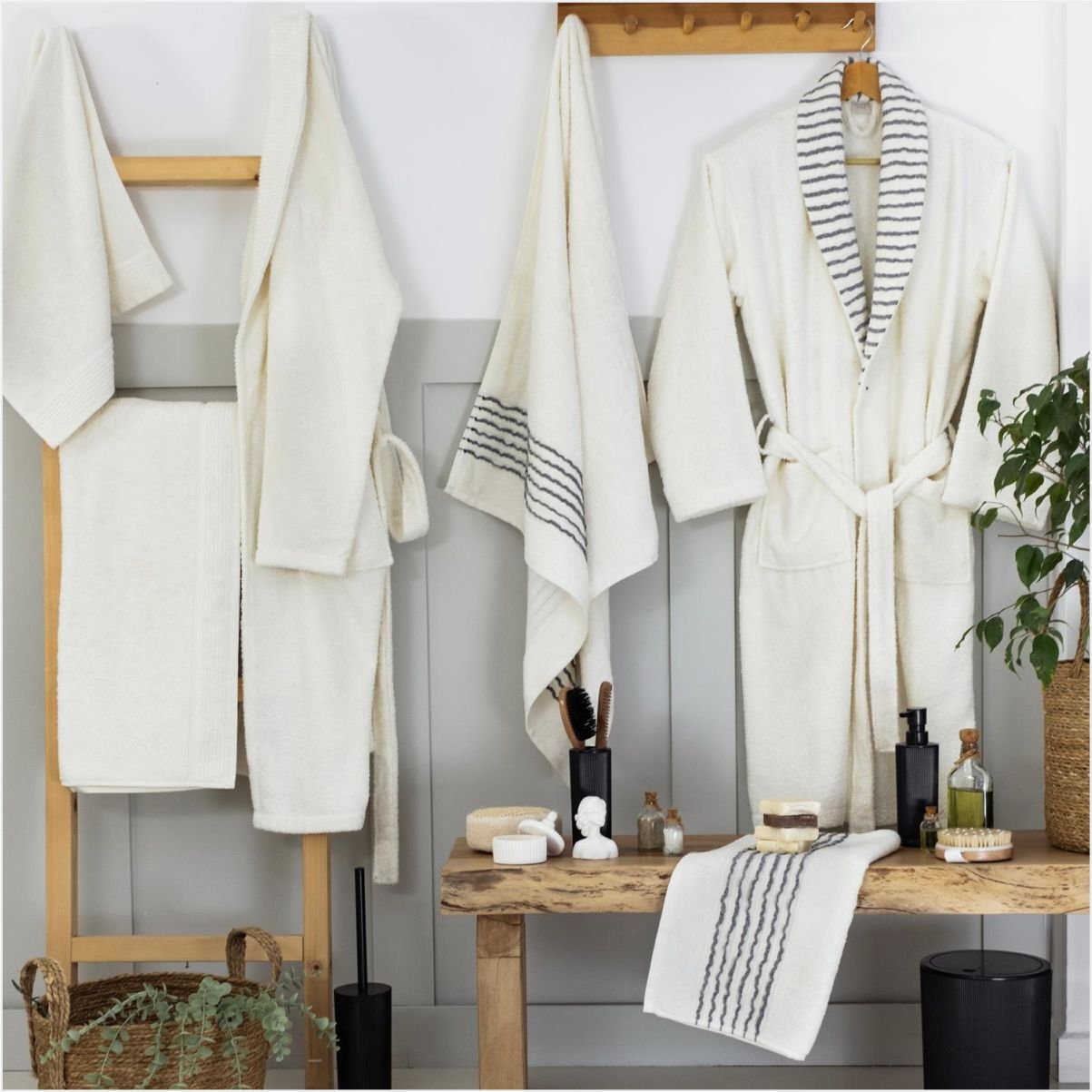 Schafer Home Scala Banyo Seti 6 Parça-Krem