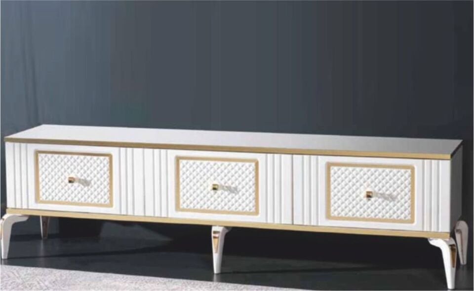 Linza Elizan 180 Cm 3 Çekmeceli Tv Sehpası Aytaşı