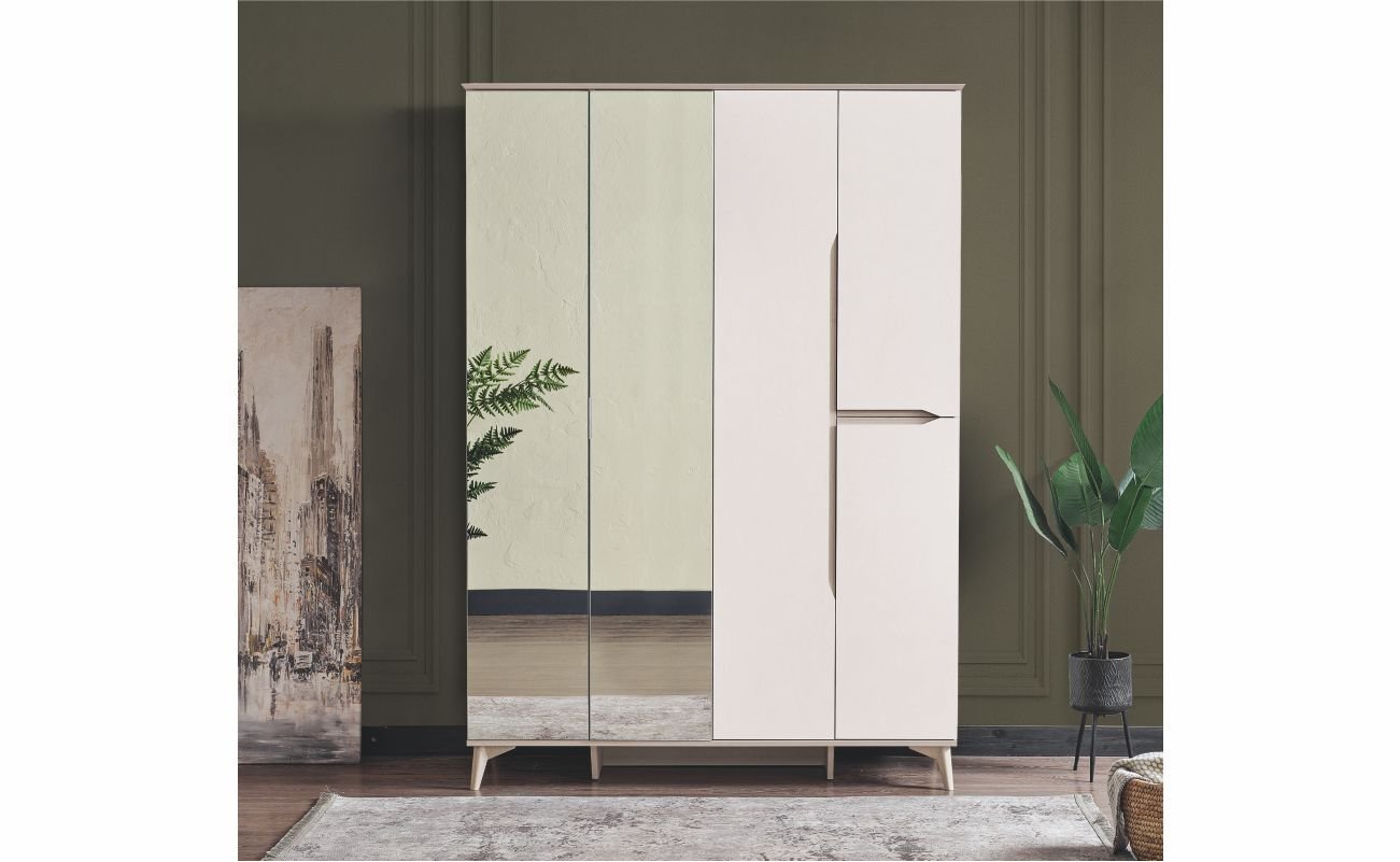 MEDİSA LİNA 4 KAPAKLI DOLAP