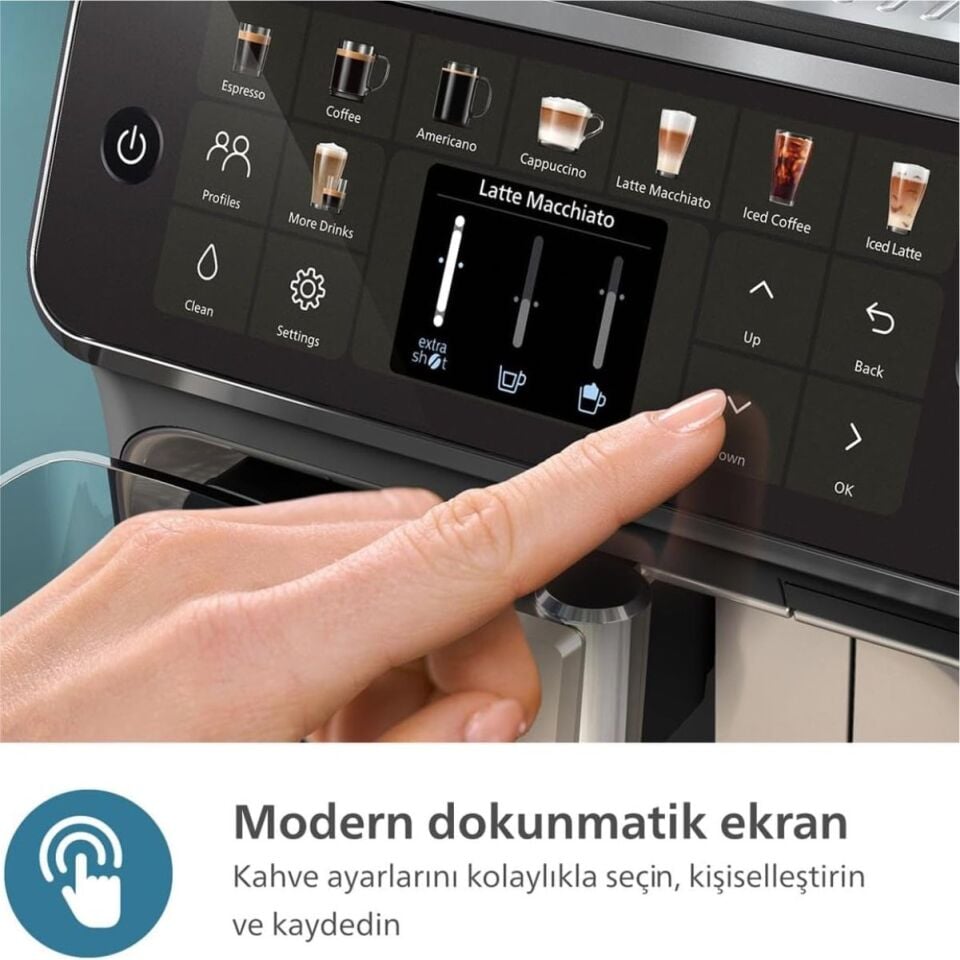 Philips 5500 LatteGoTam Otomatik Espresso Makinesi