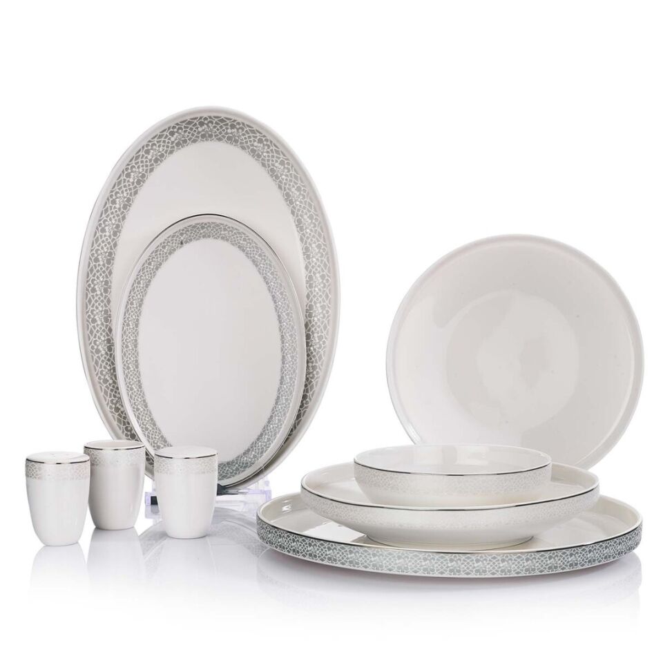 Schafer Adel Gold Yemek Takımı 56 Parça-Gold