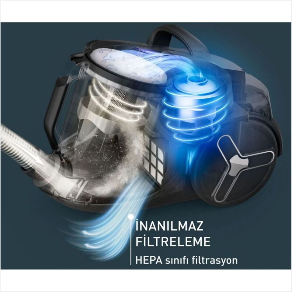 Tefal Tw7C89Ea Torbasız Süpürge