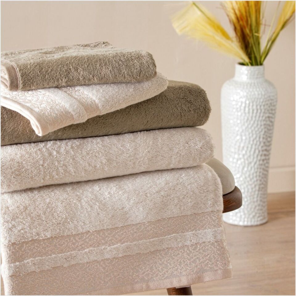 Taç Flame Bambu Classic Aile Seti Taş Kahve