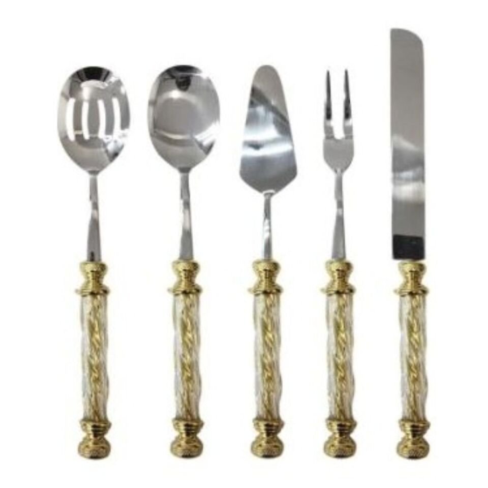 Rekabet Eym 059 Cam 5 Parça.Servis Seti Antik