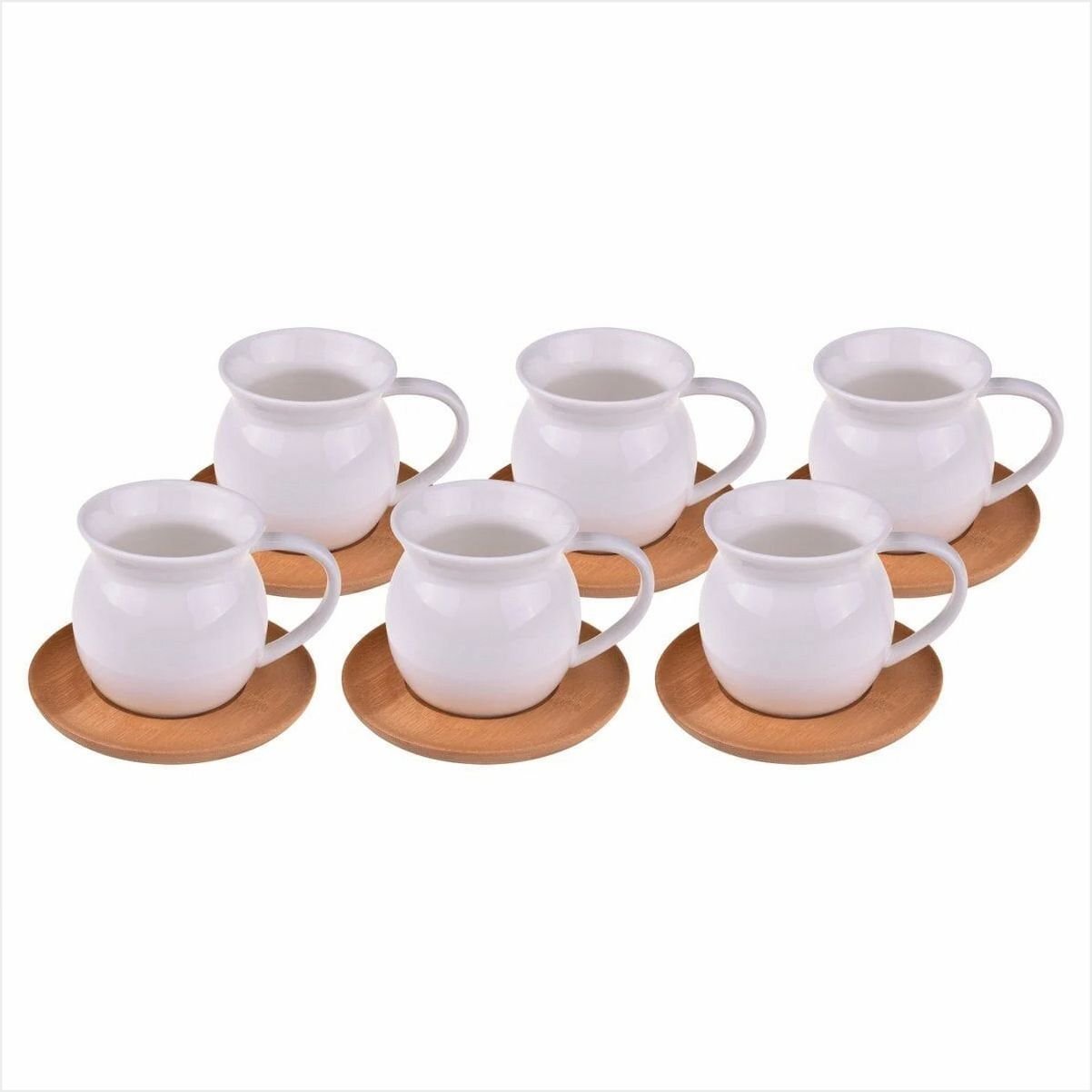 BAMBUM  TORBY - 6 KİŞİLİK ÇAY FİNCAN TAKIMI