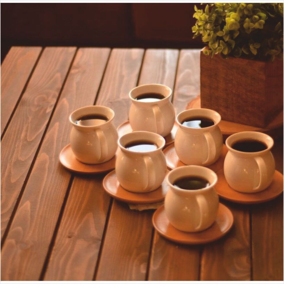 BAMBUM  TORBY - 6 KİŞİLİK ÇAY FİNCAN TAKIMI