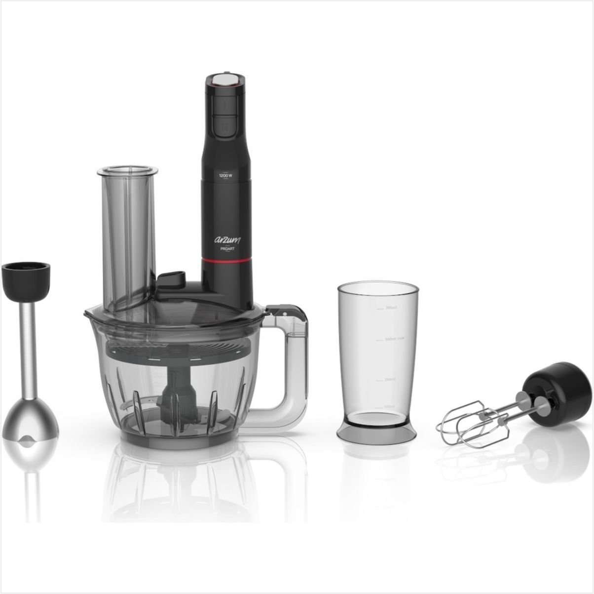Arzum Ar1149-0100 Proart Multi Blender Seti Siyah