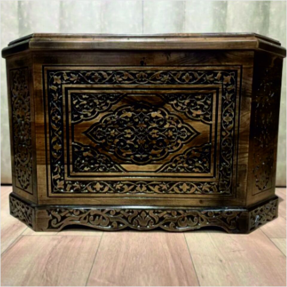 Ceviz Sandık 8 Köşe