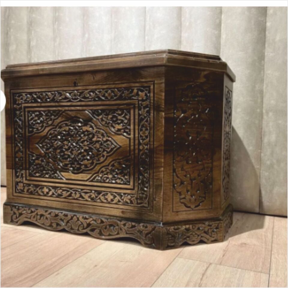 Ceviz Sandık 8 Köşe