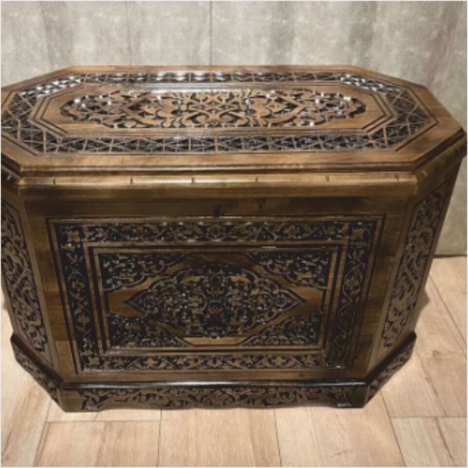 Ceviz Sandık 8 Köşe